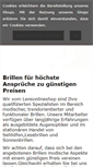 Mobile Screenshot of lensonlineshop.de